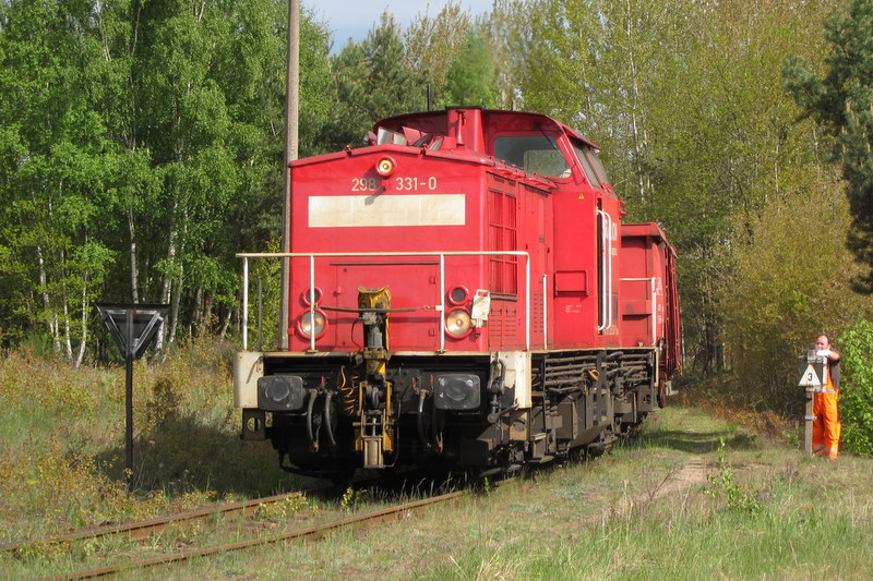 298 331-0 auf der Eberswalder Industriebahn