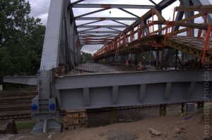 Brückenbau in Krzyż Wielkopolski