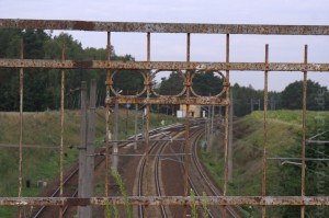 Eisenbahnbrücke in Zbąszynek