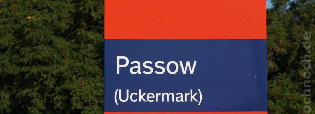 Bahnhof Passow Kr. Angermünde