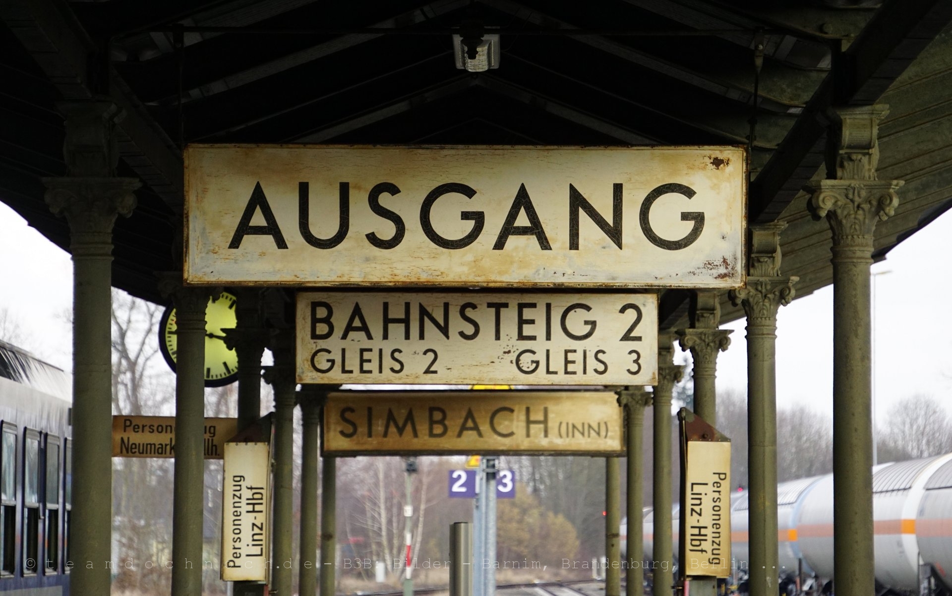 Ausgang Bahnsteig 2 Simbach (Inn)