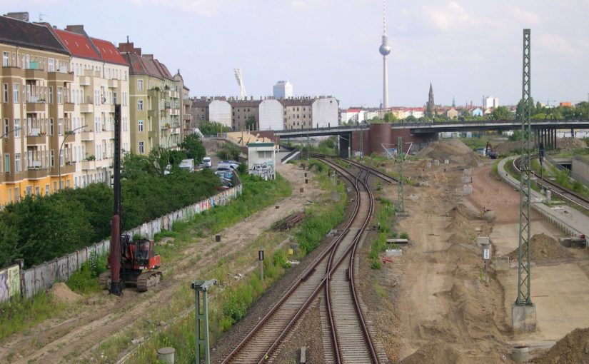 Gleisbauarbeiten S- und Fernbahn