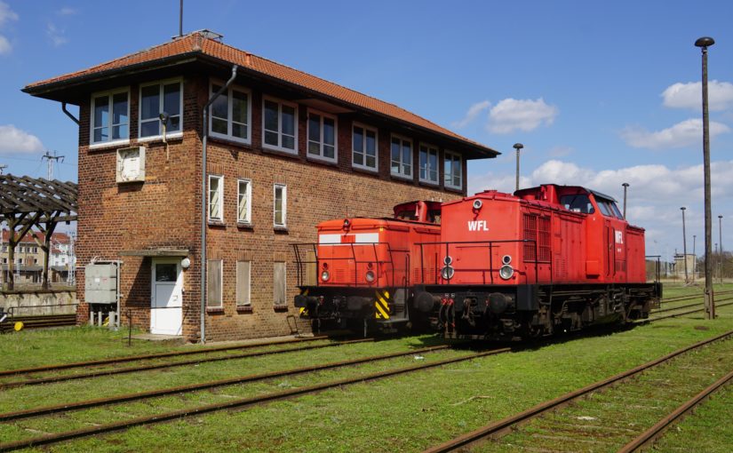 WFL 1 und WFL 12 sonnen sich in Neustrelitz