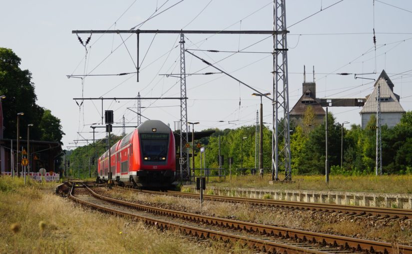 RE5 nach Stralsund Hbf in Fürstenberg / Havel