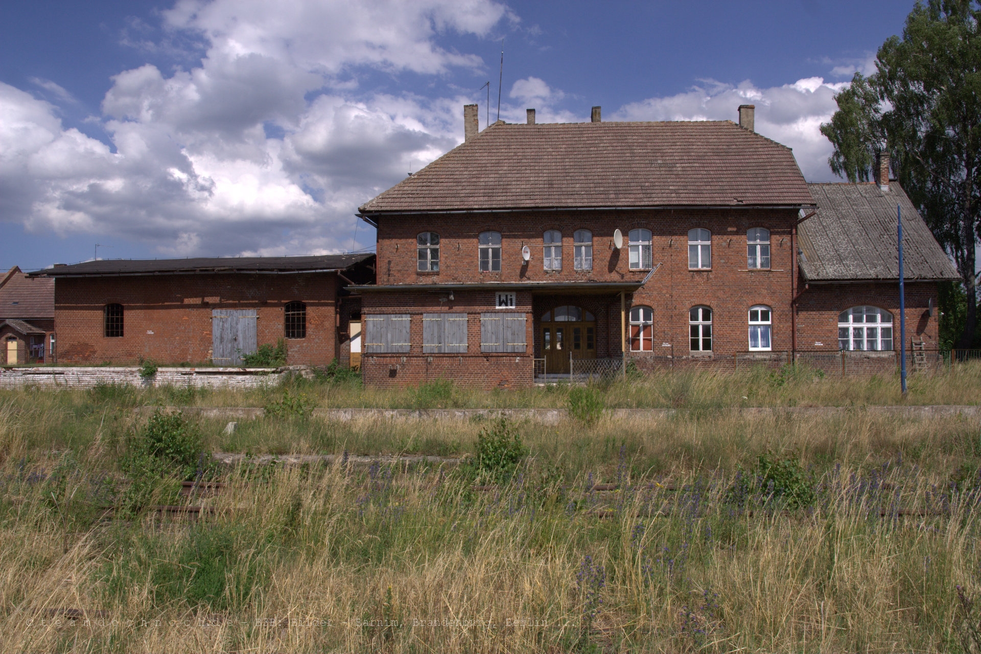 Bahnhof von Wierzchowo (Powiat Drawski)