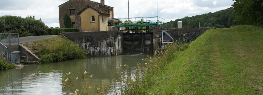 Schleuse Nr.5 des Canal Ardennes