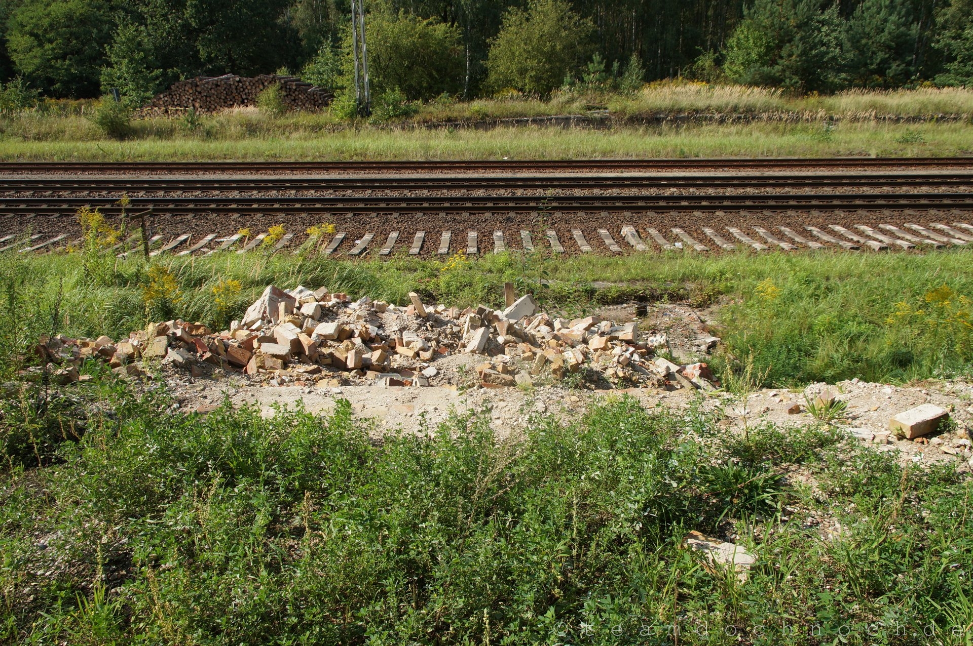 Stellwerk in Biesenthal abgerissen