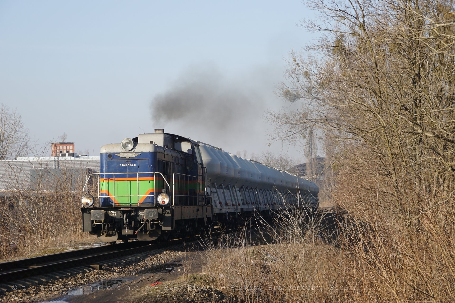 SM42 2055 in Piła auf der Bahnstrecke Bzowo Goraj–Piła