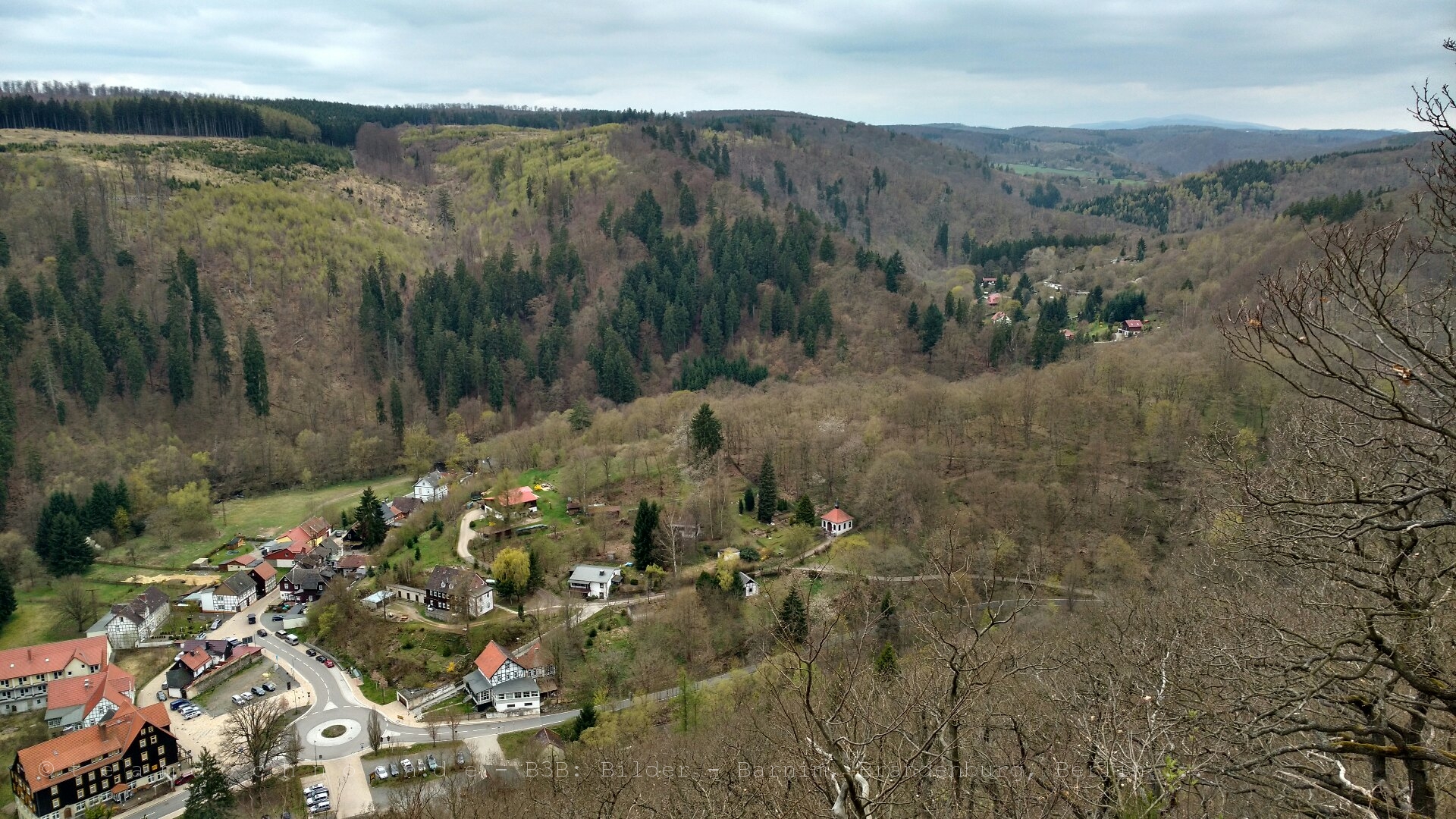 Brockenblick über Treseburg