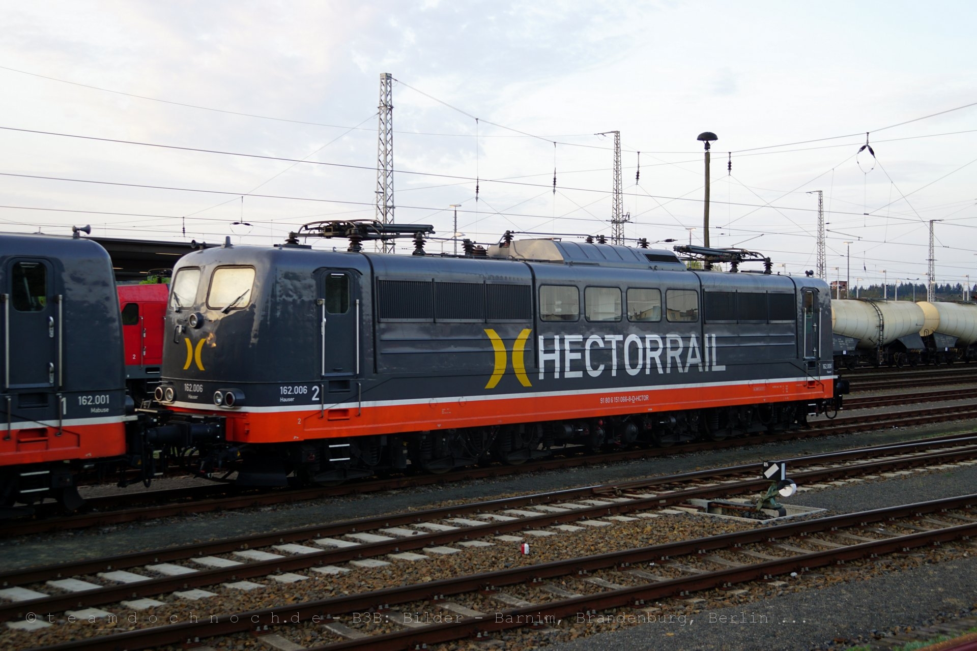 Hectorrail 162.001 und 162.006 in Eberswalde