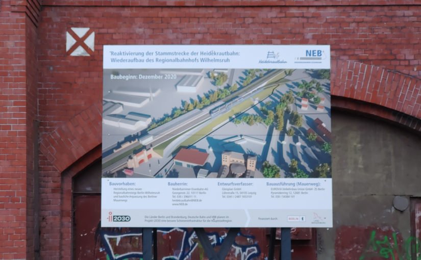 Bhf. Wilhelmsruh – Ursprung der Heidekrautbahn