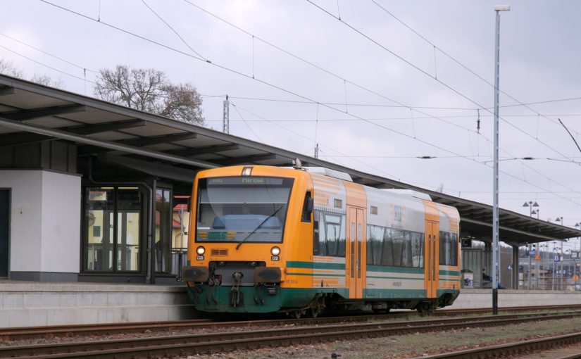ODEG VT 650.54 in Neustrelitz