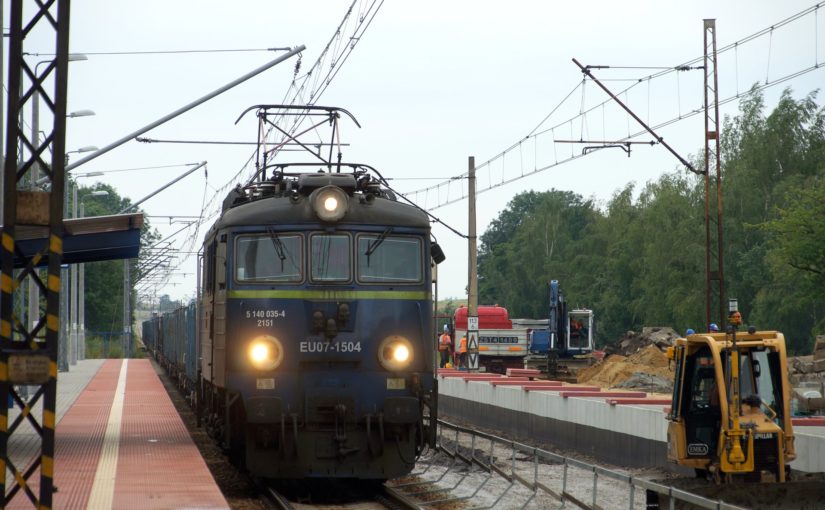 EU07-1504 in Czerna (powiat głogowski)