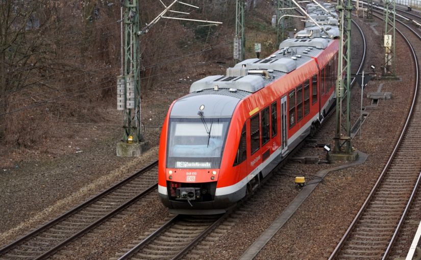 Prignitz-Express kurz vor Berlin Gesundbrunnen