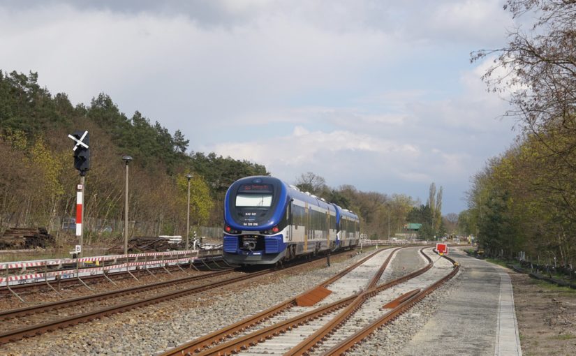 Doppeltraktion PESA Link auf dem Weg nach Kostrzyn