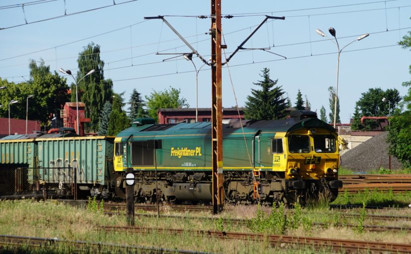 FPL 66002 / 650 001-2 wartet im Bahnhof von Goleniów