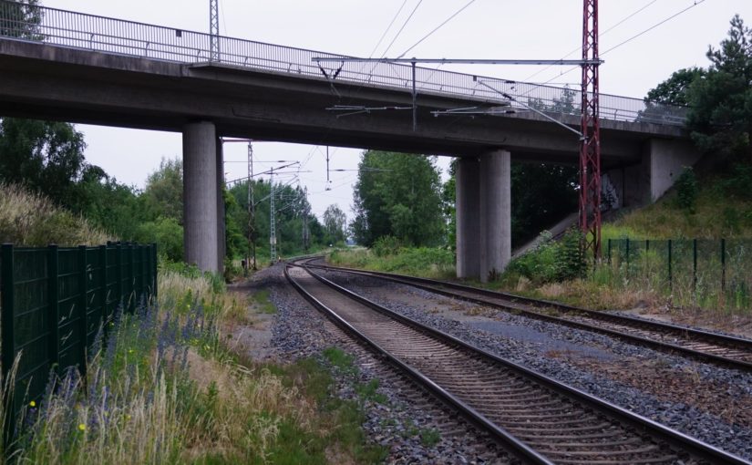 B87-Brücke am Bahnhof Herzberg (Elster)