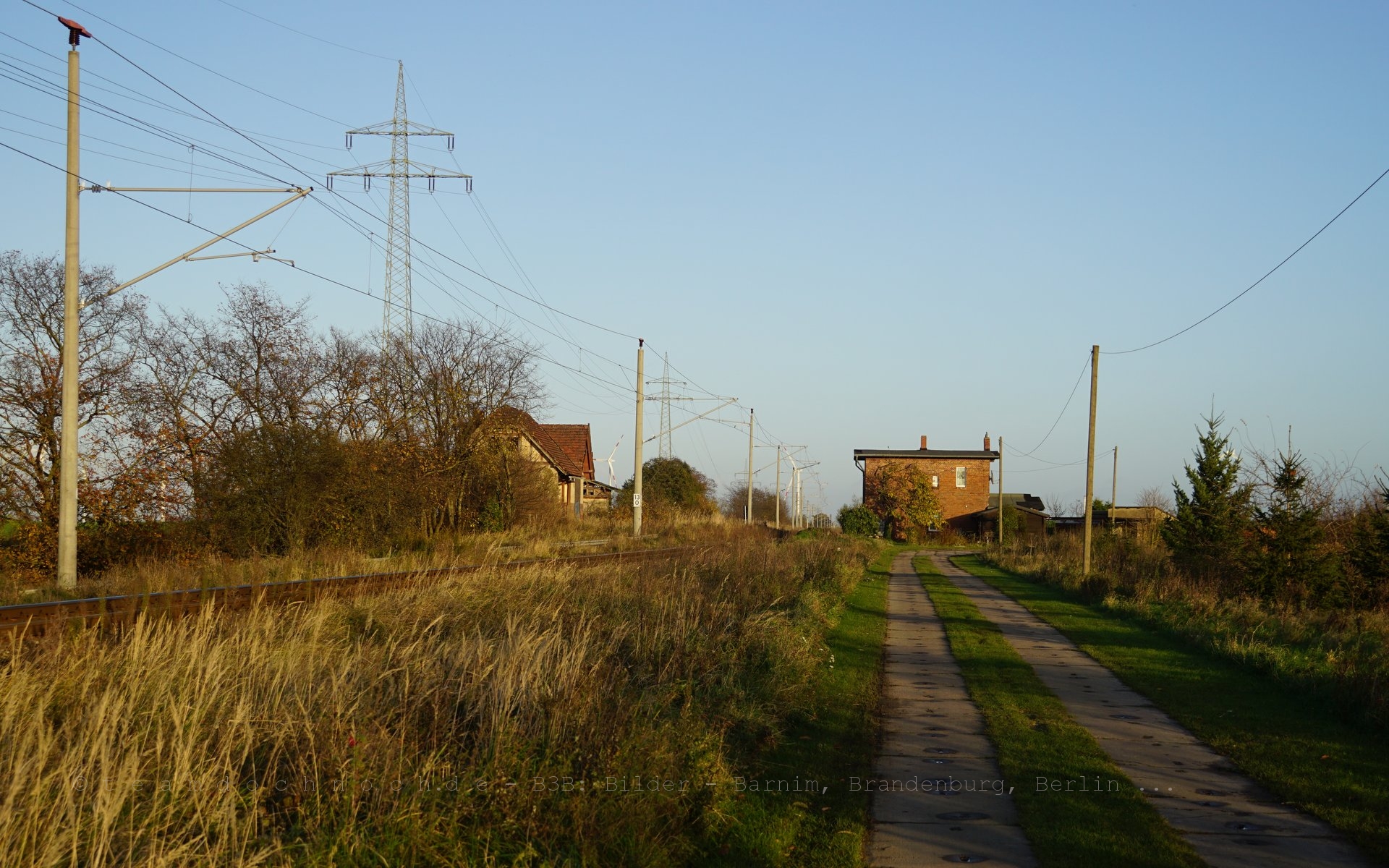 ein schöner kleiner Bahnhof B3B