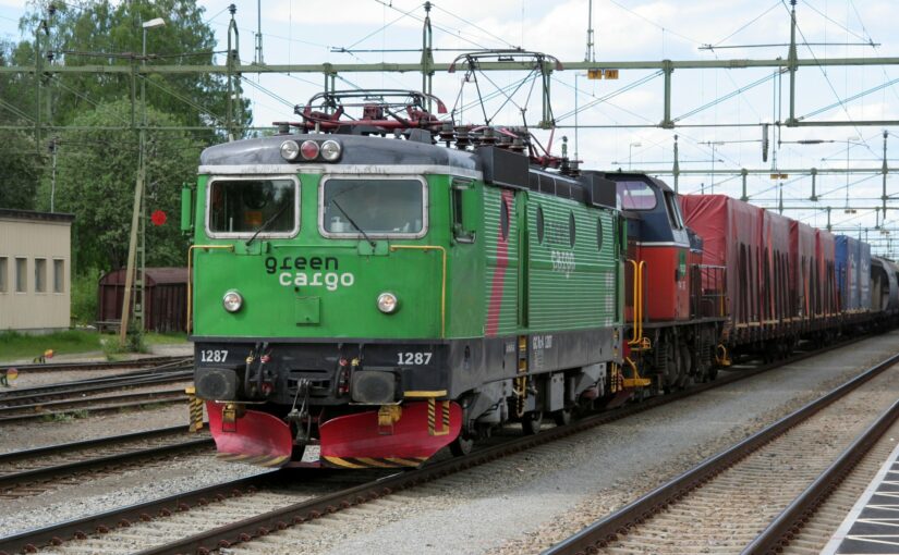 Green Cargo 1287 in Vännäs