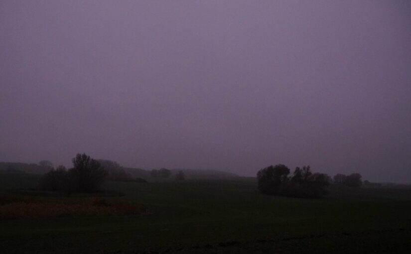 Ende der Dämmerung in Mecklenburg