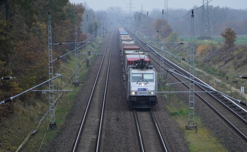 HHLA 386 014-5 auf dem falschen Gleis